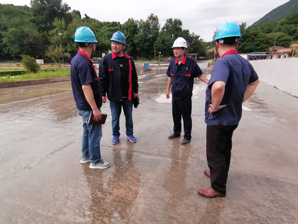 公司開(kāi)展二季度安環(huán)、消防、防汛綜合大檢查