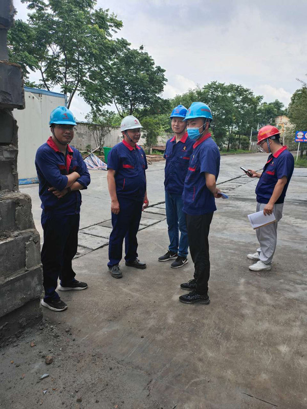 公司開(kāi)展二季度安環(huán)、消防、防汛綜合大檢查