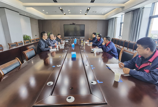 葛洲壩集團(tuán)、中鐵十四局集團(tuán)到公司調(diào)研